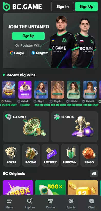 BC.Game - Casino ohne identifizierung 2026