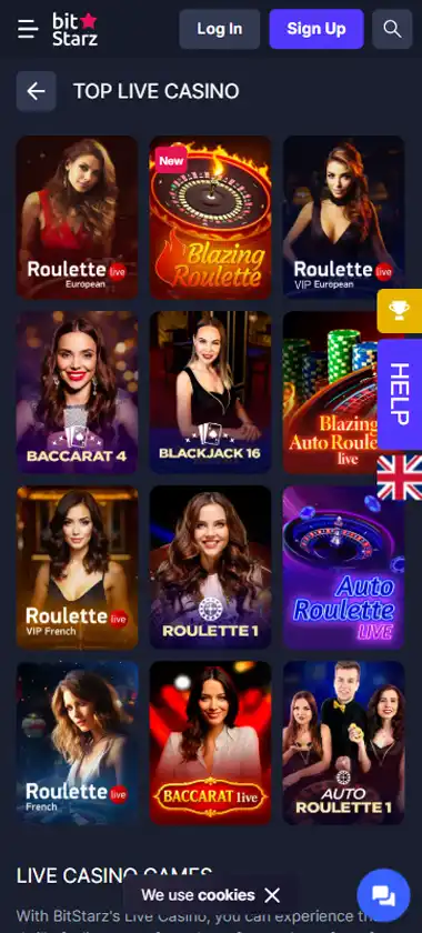 BitStarz - Casino crypto ohne KYC
